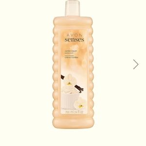 Avon Senses Vanilla Cream Bubble Bath Large Bottle 24 oz